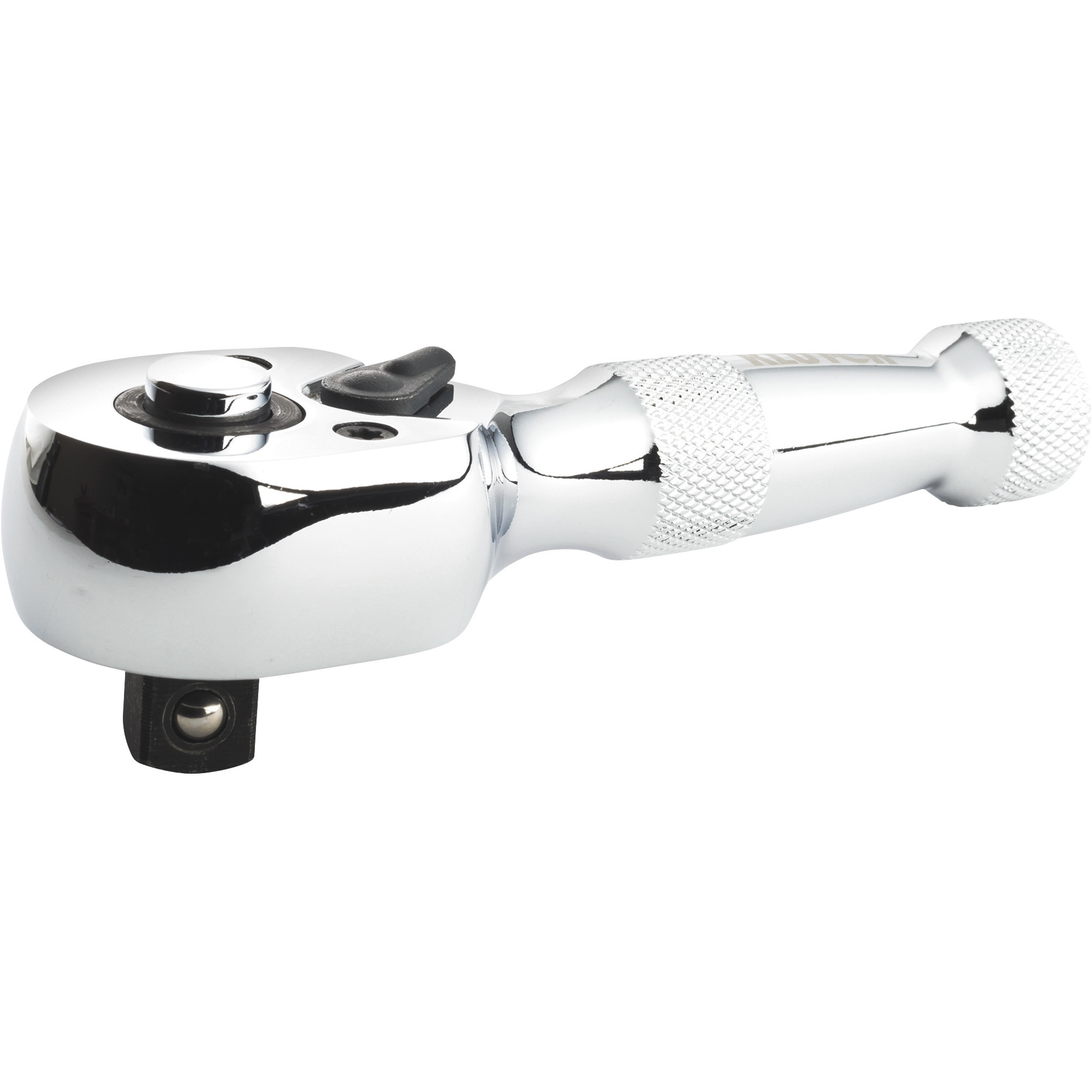 Klutch 4in. Mini Ratchet, 3/8in. Drive